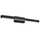 Brock 24" Wide Black LED Vanity