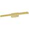 Brock 24" Wide Satin Brass LED Vanity