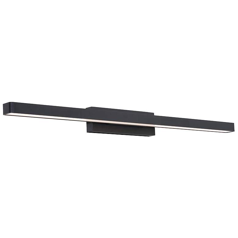 Image 1 Brock 36" Wide Black LED Vanity