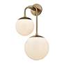 2_Brogan 22 1/4" High Patina Brass 2-Light Wall Sconce