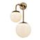 Brogan 22 1/4" High Patina Brass 2-Light Wall Sconce