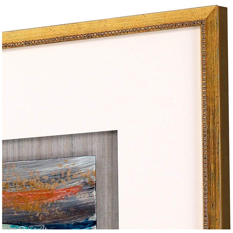 Image 3 Broken Landscape I 19"W x 25"H Framed Art Set of 3 more views