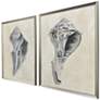 3_Broken Shells I 21"W x 27"H Framed Art - Set of 2 more views