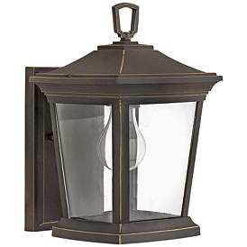 Image1 of Bromley 11 3/4" High Oil Rubbed Bronze Outdoor Wall Light
