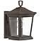 Bromley 11 3/4" High Oil Rubbed Bronze Outdoor Wall Light