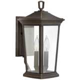 Bromley 15 1/4&quot; High Oil Rubbed Bronze Outdoor Wall Light