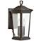 Bromley 15 1/4" High Oil Rubbed Bronze Outdoor Wall Light