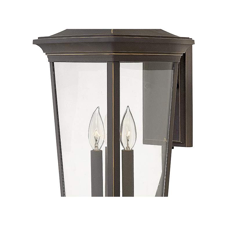 Image 2 Bromley 19 1/4" High Oil Rubbed Bronze Outdoor Wall Light more views