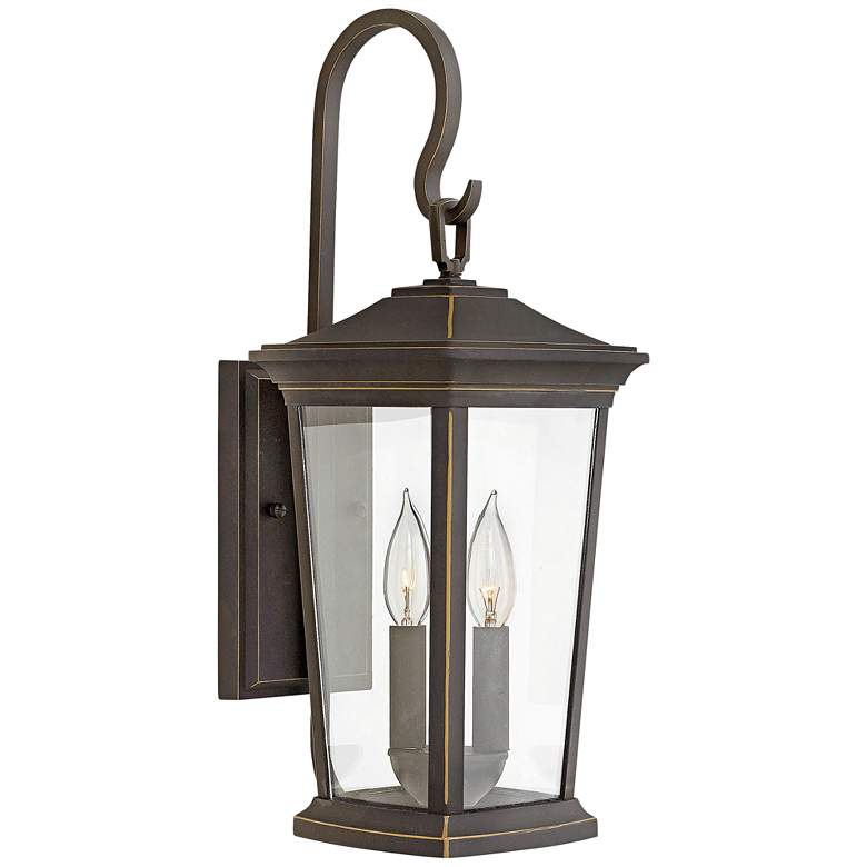 Image 2 Bromley 19 3/4 inch High Oil Rubbed Bronze Outdoor Wall Light
