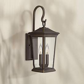 Image1 of Bromley 19 3/4" High Oil Rubbed Bronze Outdoor Wall Light