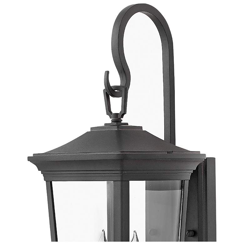 Image 4 Bromley 20" High Museum Black 2-Light LED Outdoor Wall Light more views