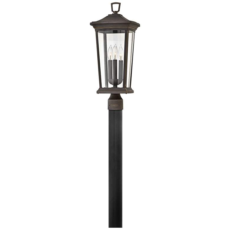 Image 1 Bromley 22 1/2 inch High Oil Rubbed Bronze Outdoor Post Light
