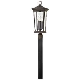 Image1 of Bromley 22 3/4" High Museum Black 4 Watts Outdoor Post Light