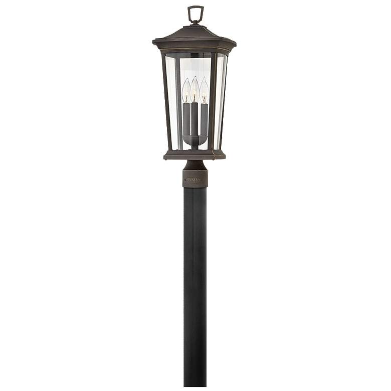 Image 1 Bromley 22 3/4" High Oil Rubbed Bronze Outdoor Post Light