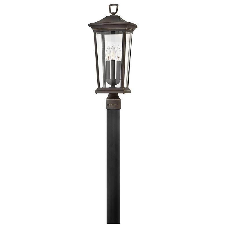 Image 1 Bromley 22 3/4"H Oil-Rubbed Bronze LED Outdoor Post Light