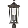 4_Bromley 22 3/4"H Oil-Rubbed Bronze LED Outdoor Post Light more views