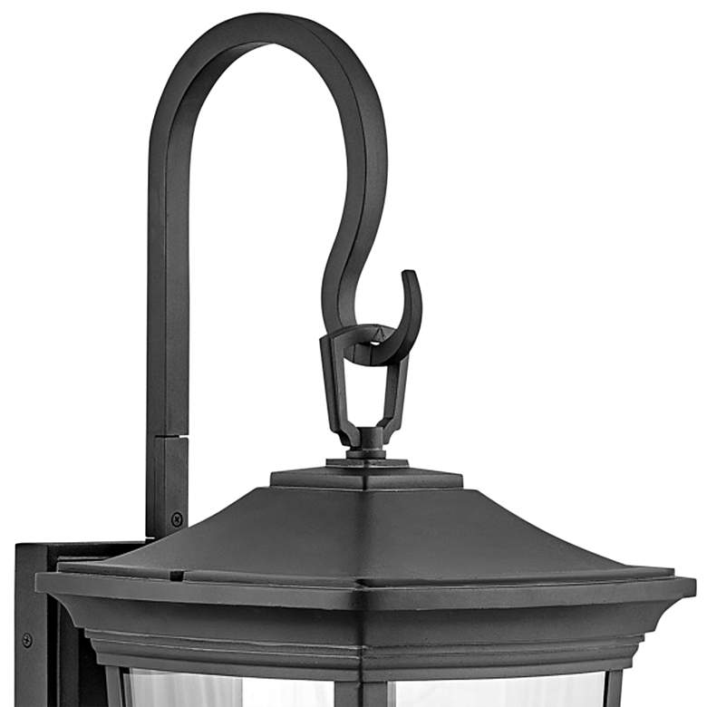 Image 3 Bromley 30" High Museum Black 3-Light LED Outdoor Wall Light more views