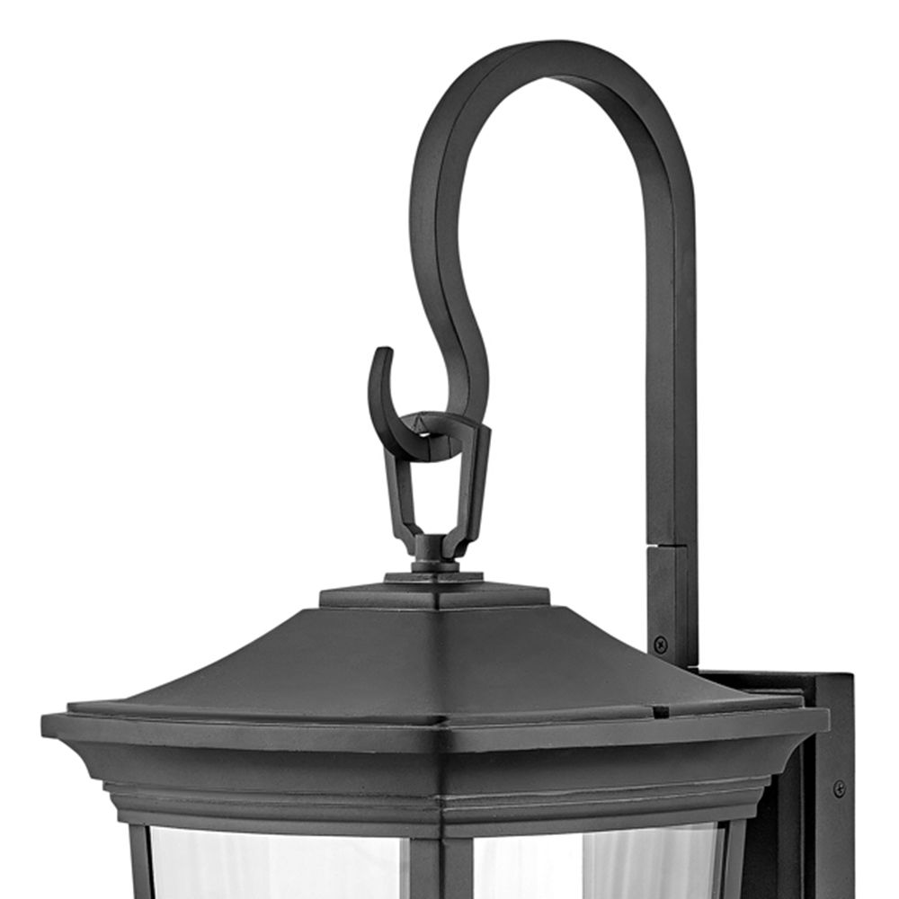 Image 5 Bromley 30" High Museum Black 3-Light LED Outdoor Wall Light more views