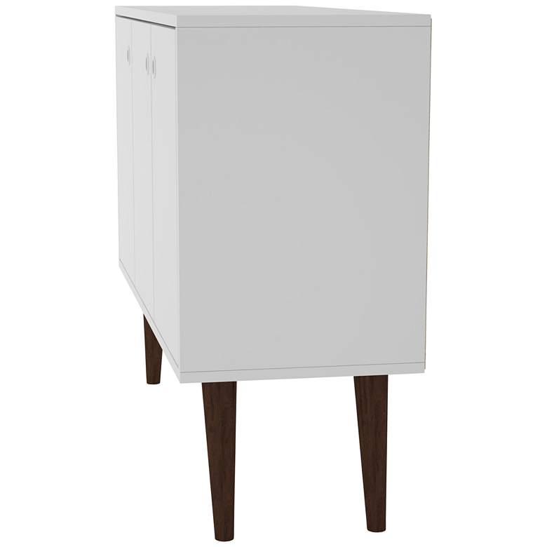 Image 3 Bromma 35 1/2 inch Wide White Finish Modern Buffet more views