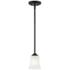Bronson 5 1/4" Wide Matte Black Mini Pendant