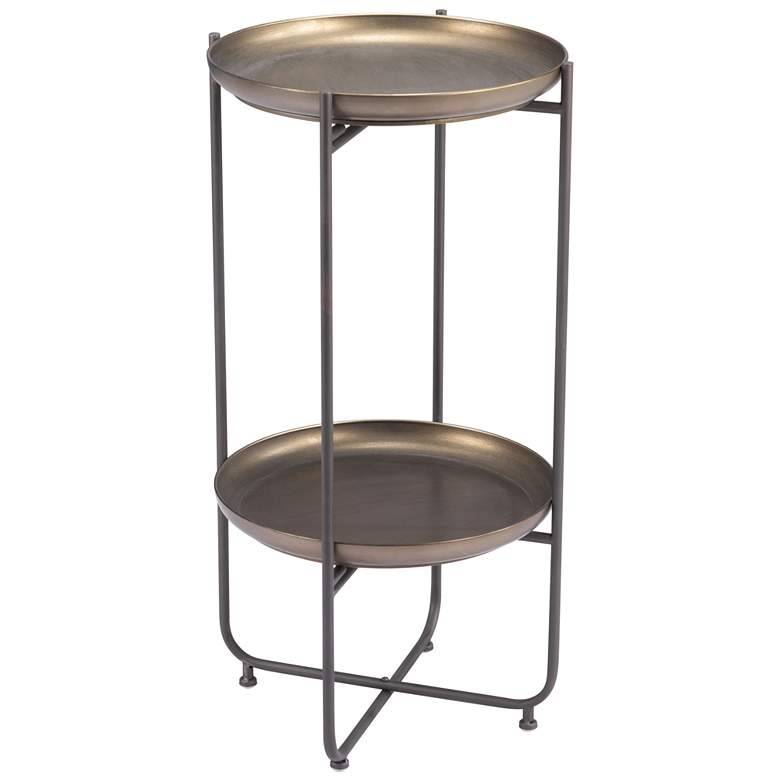 Image 1 Bronson Accent Table Bronze