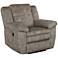 Bronson Pecan Faux Leather Power Recliner