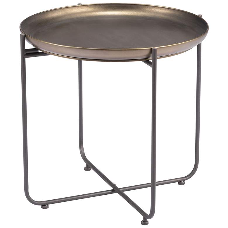 Image 1 Bronson Side Table Bronze