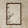 1_Bronze 22 1/2" x 32 1/2" Flowing Scalloped Edge Wall Mirror