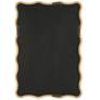 3_Bronze 22 1/2" x 32 1/2" Flowing Scalloped Edge Wall Mirror more views