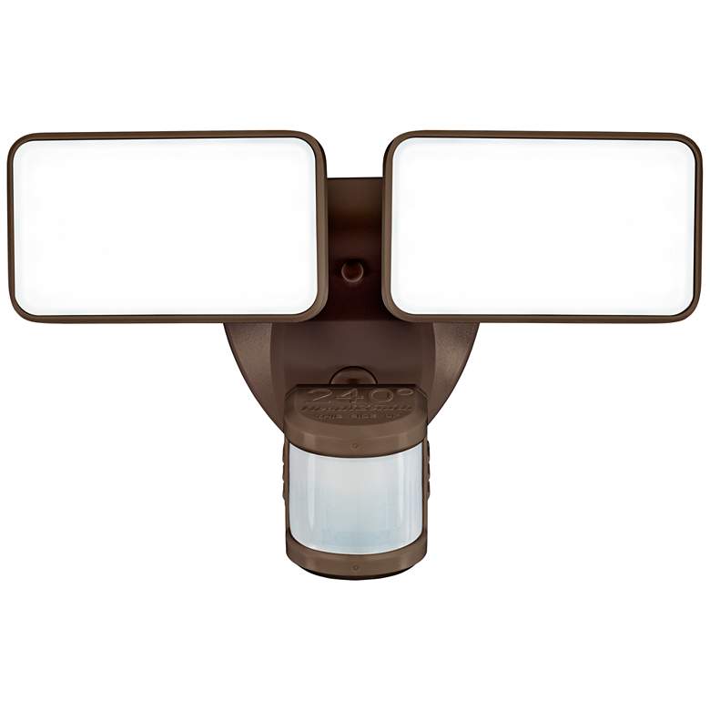 Image 1 Bronze 2500 Lumen Motion-Activated LED Outdoor Security Light
