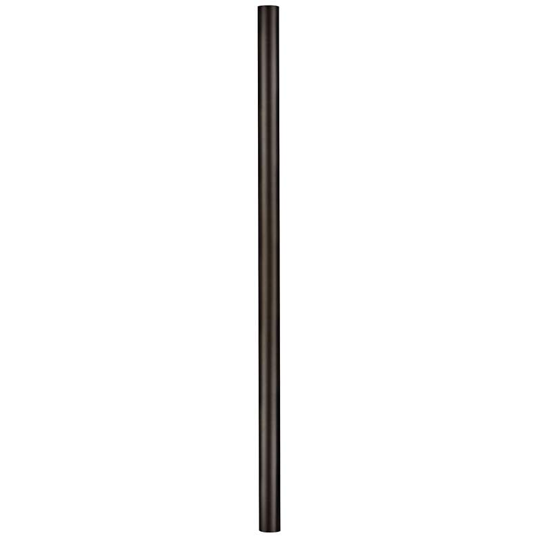 Image 1 Bronze 84" High Direct Burial Outdoor Post Light