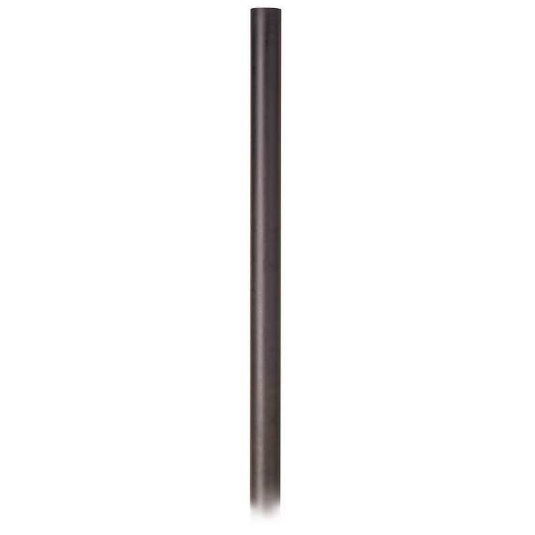 Image 1 Bronze 84 inch High Metal Direct Burial Post Light Pole