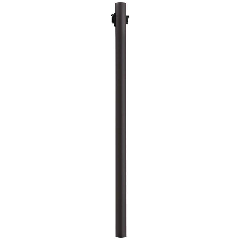Image 2 Bronze 84 inch High Outlet Dusk-to-Dawn Direct Burial Lamp Post more views