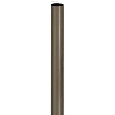 Bronze 96" High Metal Outdoor Direct Burial Lamp Post
