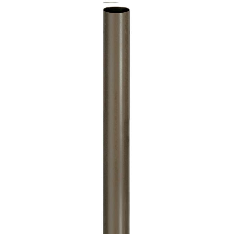 Image 1 Bronze 96 inch High Metal Outdoor Direct Burial Lamp Post