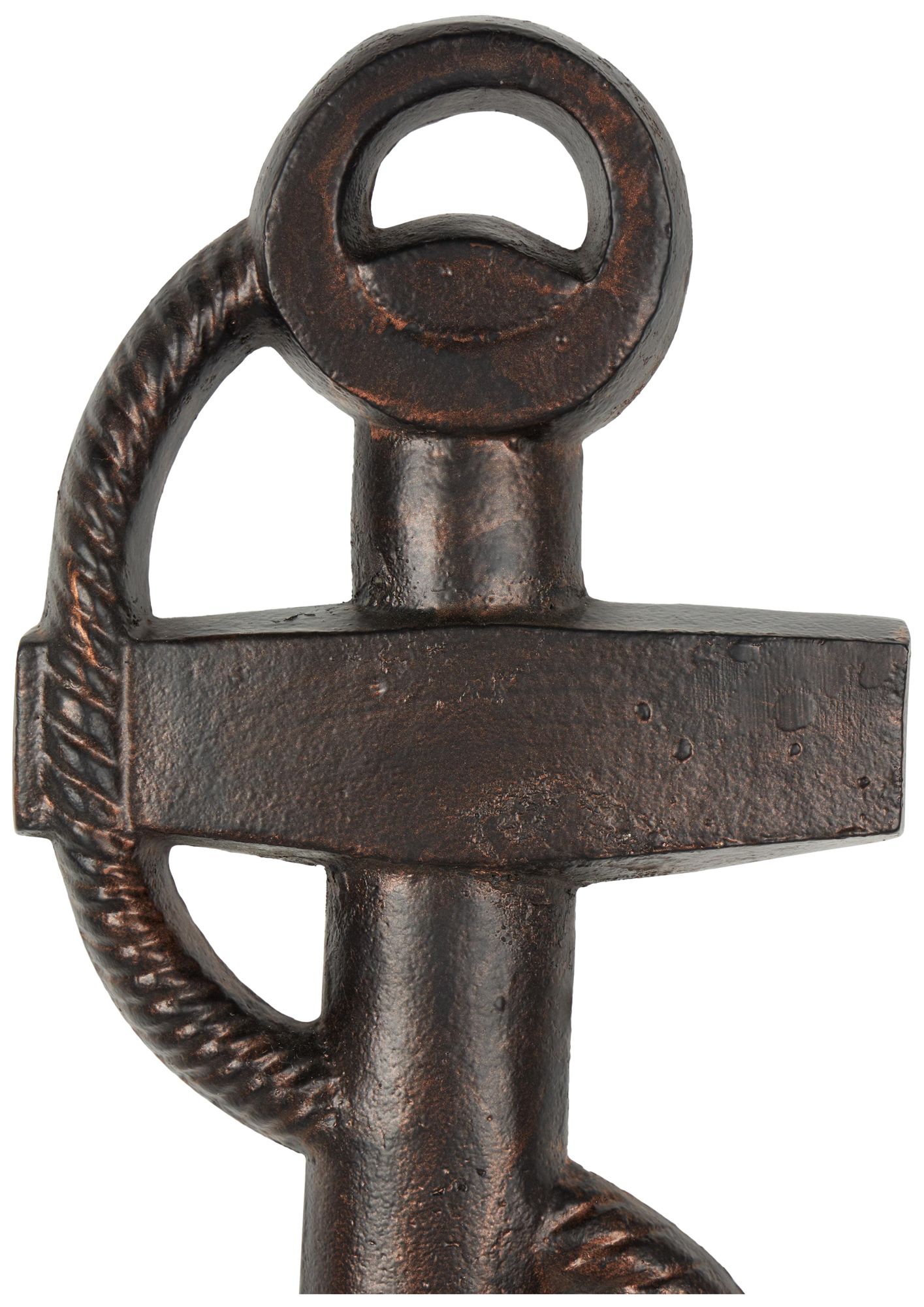 Image 4 Bronze Aluminum Metal Nautical Wall Decor, S/2 19", 14"H more views