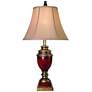 Bronze and Gamay 28 1/2" High Faux Wood Traditional Table Lamp