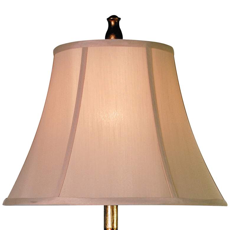 Image 2 Bronze and Gamay 28 1/2" High Faux Wood Traditional Table Lamp more views