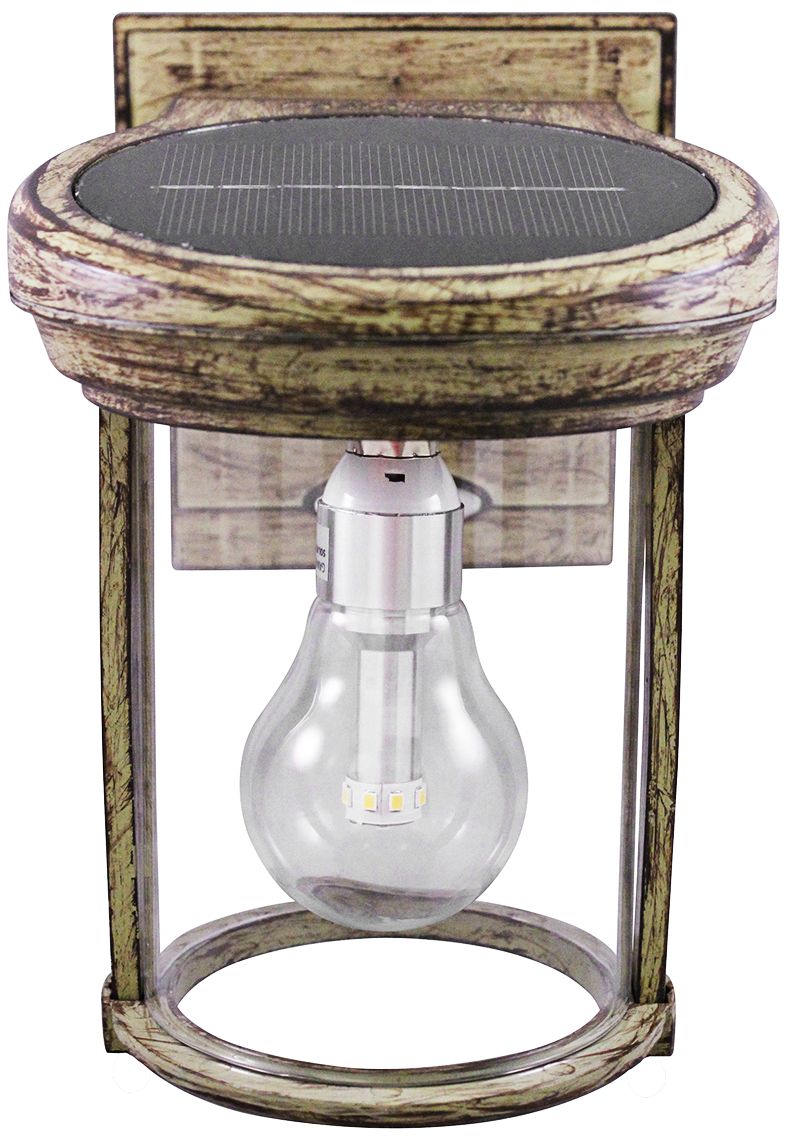 rustic solar landscape lights