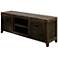 Bronze Distressed Crate Style TV console with Storage