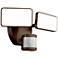 Bronze Finish DualBrite Motion-Activated LED Security Light