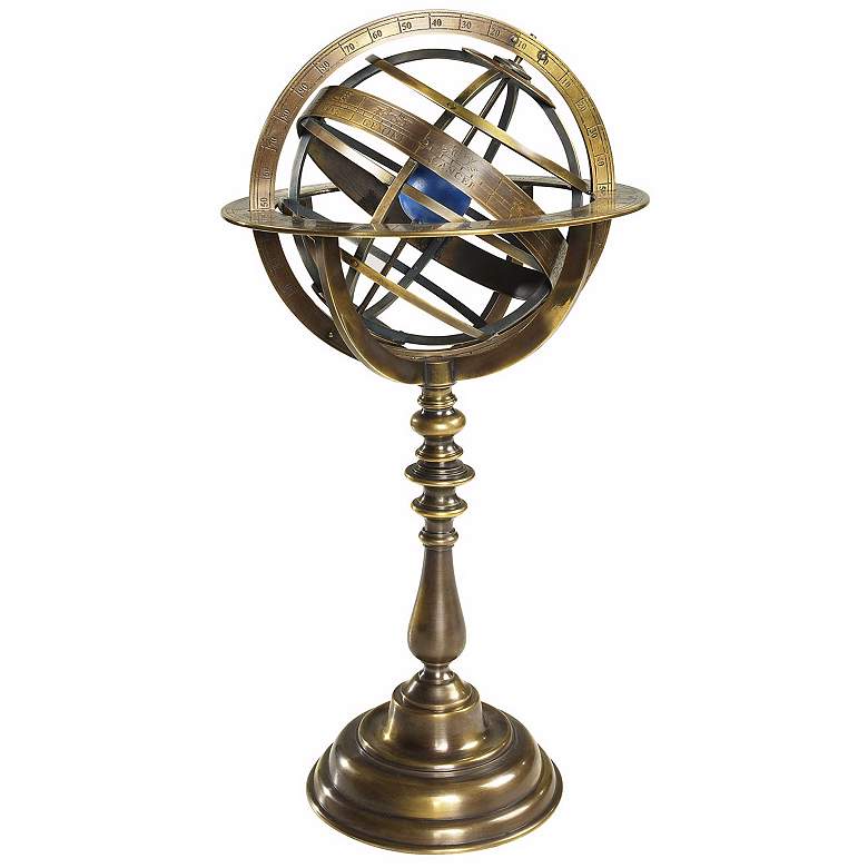 Image 1 Bronze Historical Armillary Dial