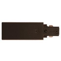 Bronze Live End Feed Halo Compatible for Track Lighting