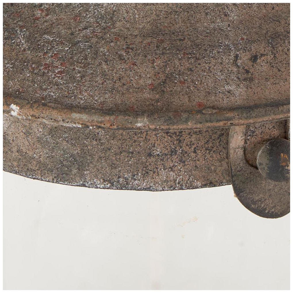 Bronze Metal Rustic Candle Lantern, 8" x 6" x 12"