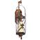 Bronze Metal Traditional Wall Sconce, 7" x 6" x 20"