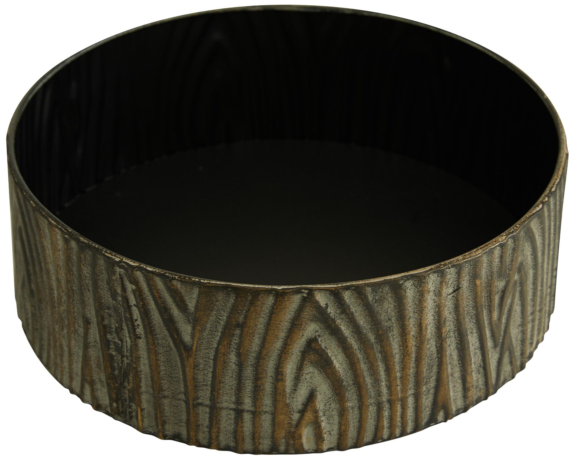 Image 2 Bronze Metal Vintage Decorative Jars, S/2 7", 6"H more views