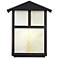 Bronze Mission Style Outdoor Wall Lantern