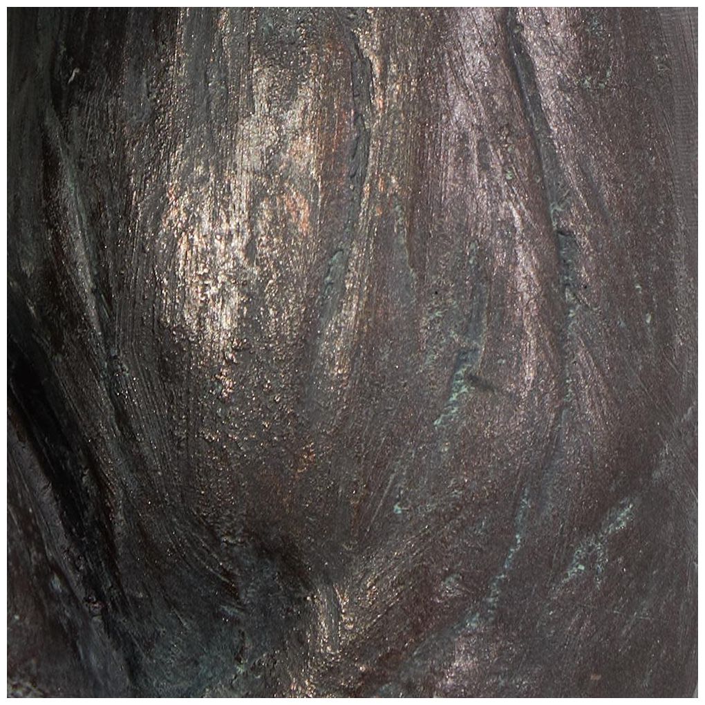 Bronze Resin Eclectic Sculpture, 9" x 7" x 17"