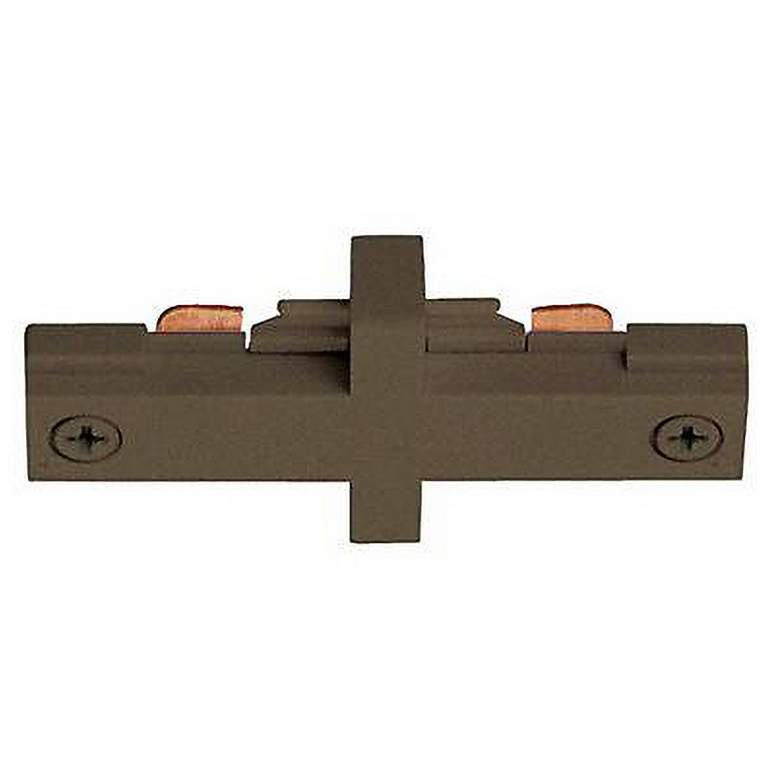 Image 1 Bronze Straight Mini Connector Halo Compatible Track Joiner