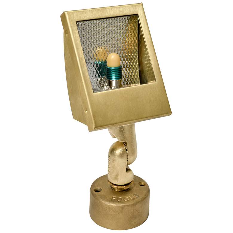 Image 1 Bronze Texture 8" High LED Landscape Directional Light